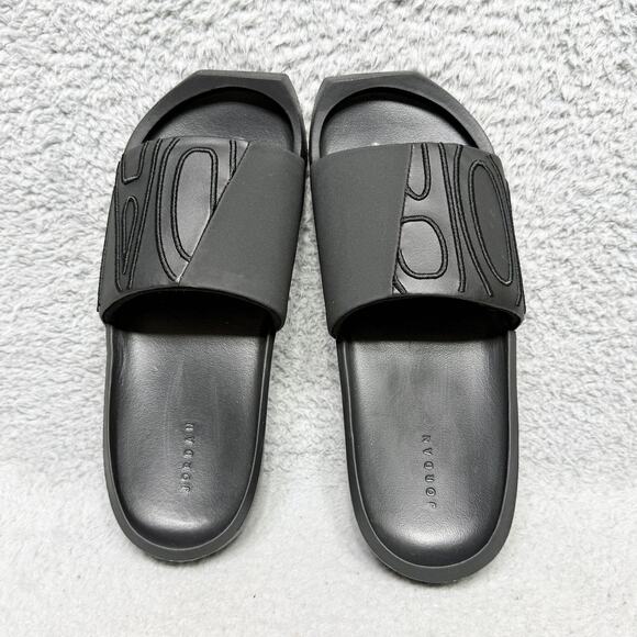 Jordan Nola Slide Womens Size 6 Slip On Comfort Sandals Black CZ8027-001 - Picture 5 of 9